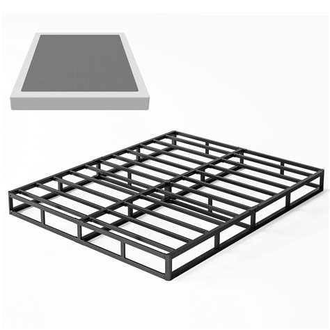 amazon prime queen metal box spring base mattress foundation|Amazon Basics Mattress Foundation, Smart Box .